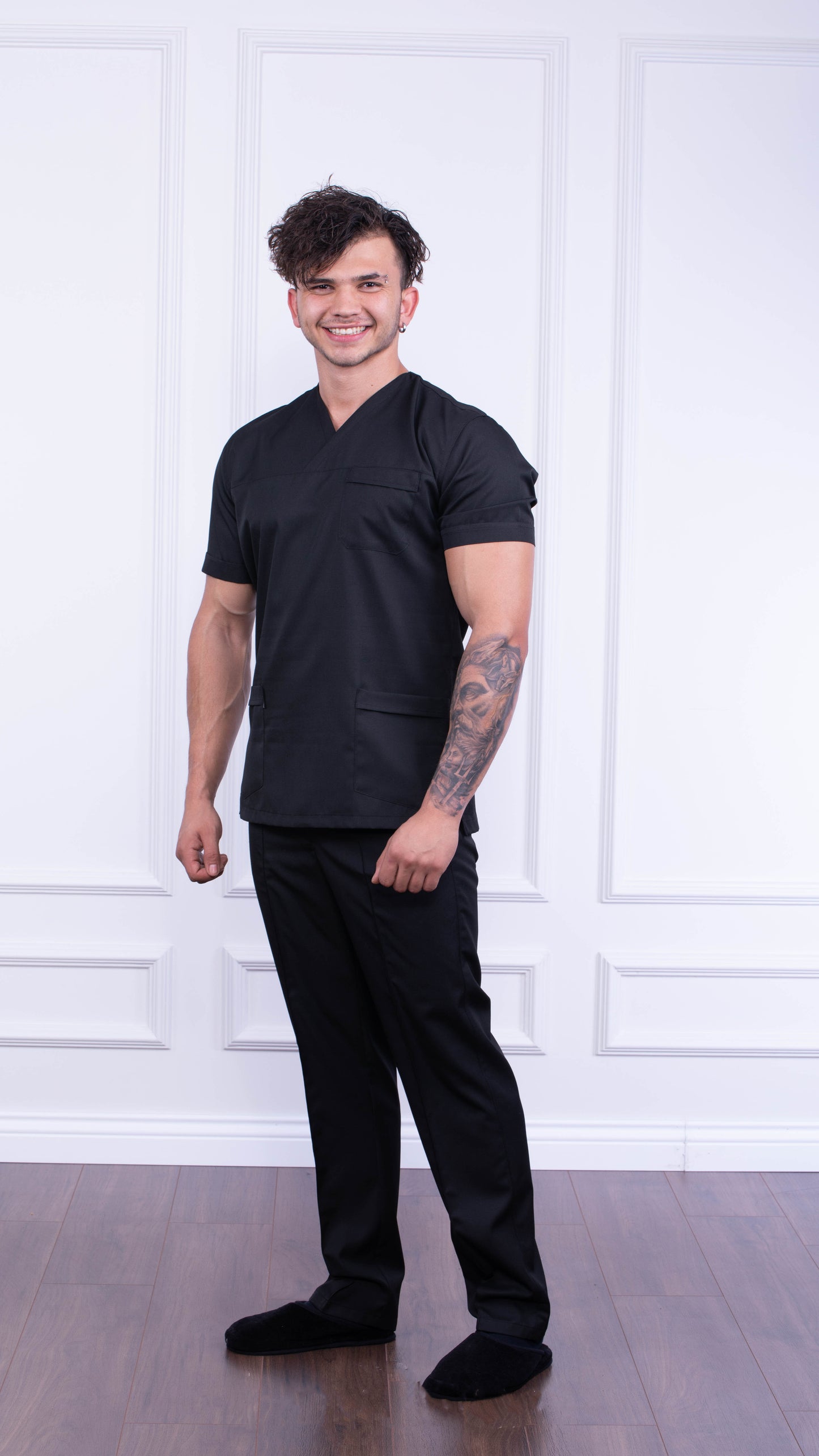Men's V-neck uniform