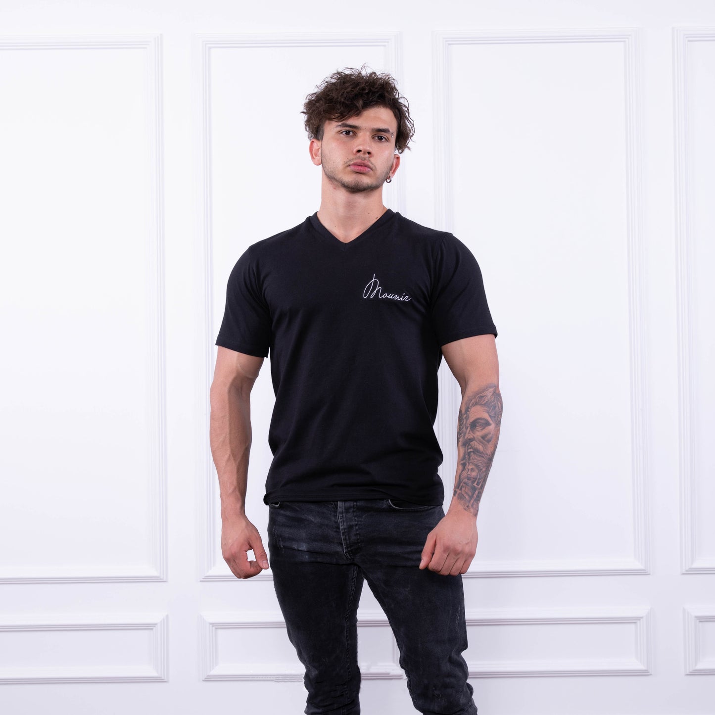 Men's V-neck T-shirt